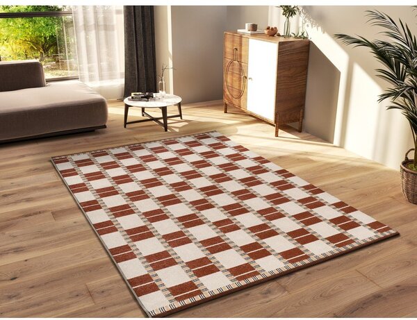 Bež/v barvi terakote preproga 200x290 cm Astra – Universal