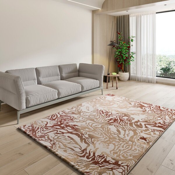 Bež/v barvi terakote preproga 80x150 cm Astra – Universal