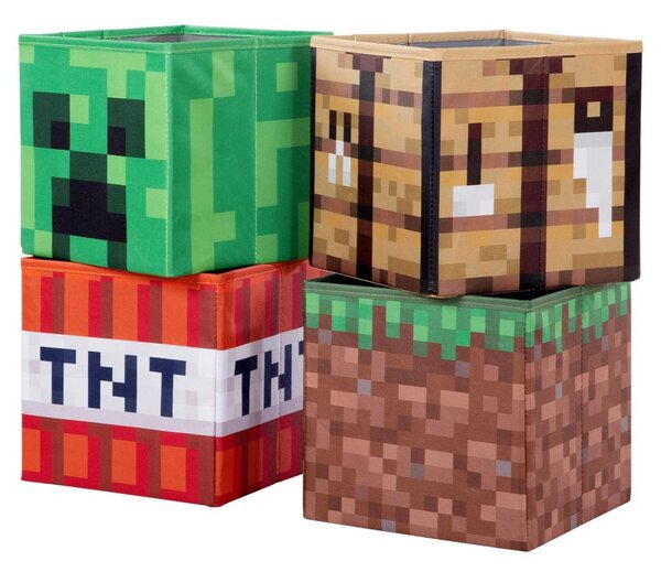 Minecraft Otroška Klop Minecraft, Večbarvno, Z Blazino