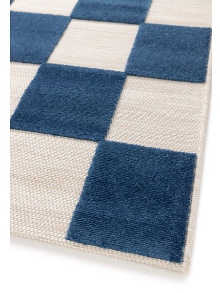 Modra/kremno bela notranja in zunanja preproga 160x230 cm Cuadros – Universal