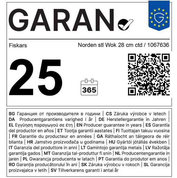 VOK Fiskars Norden 28 cm