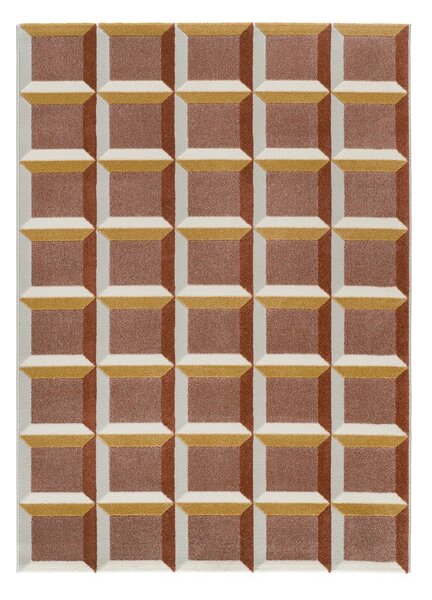 Preproga v barvi terakote 200x290 cm Amara – Universal