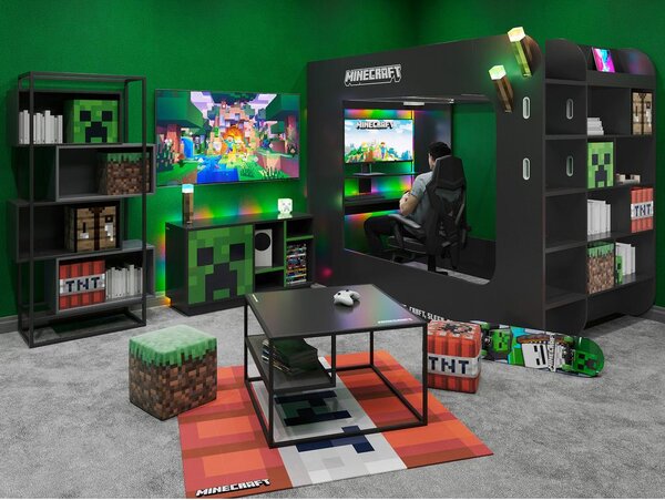 Minecraft Tabure Minecraft, Večbarvno, 2 Kos