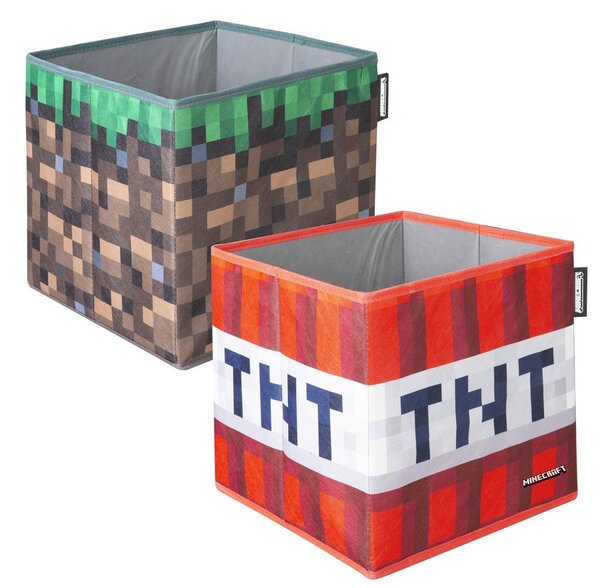 Minecraft Zložljiv Zaboj Minecraft, 2 Kos