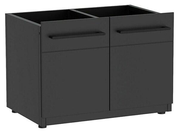 Cozze Elements Modul za letno kuhinjo (Črna, Š x G x V: 90 x 60 x 66,5 cm, Jeklo)
