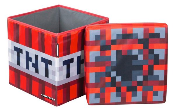 Minecraft Zaboj Za Sedenje Minecraft, Rdeča