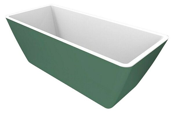 Camargue Samostoječa kopalna kad Marstrand (Do x Š: 170 x 75 cm, Akril, Zelena/Bela) productname.garantie.plussign BAUHAUS garancija 5 let