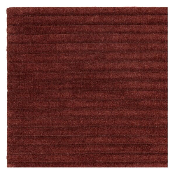 Bordo rdeča ročno tkana volnena preproga 120x170 cm – Asiatic Carpets
