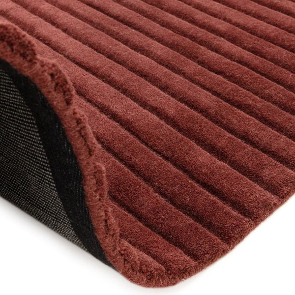 Bordo rdeča ročno tkana volnena preproga 120x170 cm – Asiatic Carpets