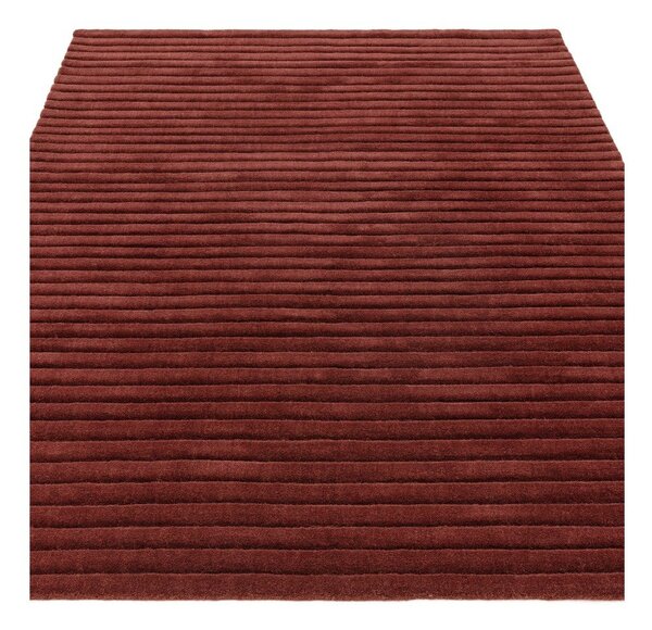 Bordo rdeča ročno tkana volnena preproga 120x170 cm – Asiatic Carpets