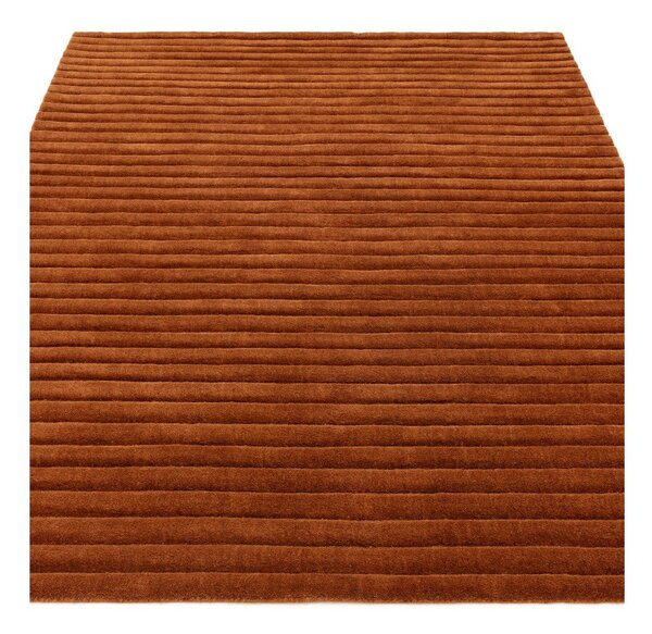 Ročno tkana volnena preproga v barvi terakote 120x170 cm – Asiatic Carpets