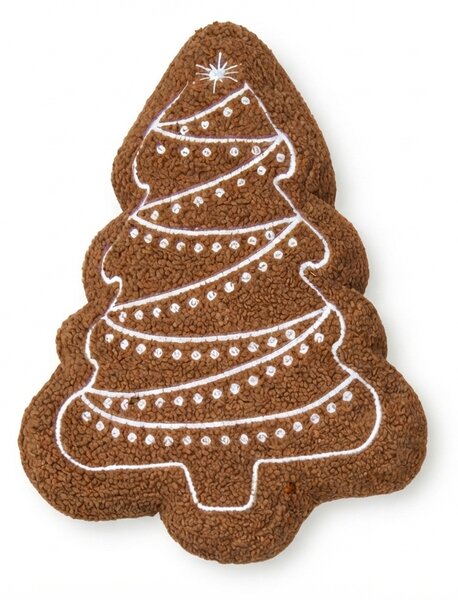 Dekorativna blazina CHRISTMAS TREE 30x40 cm, rjava