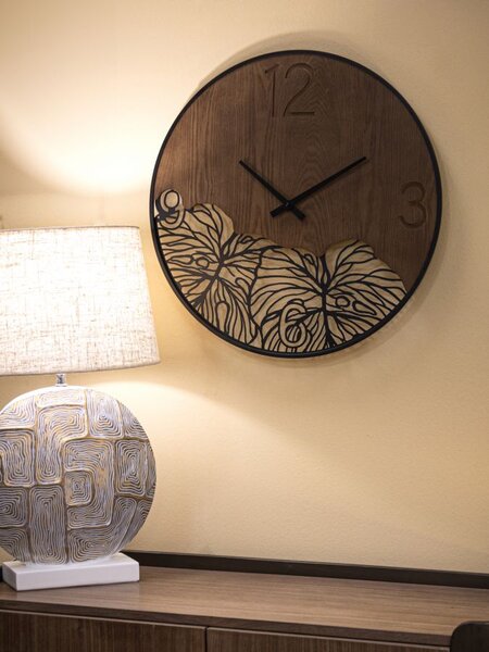 Stenska ura Wood/Leaf