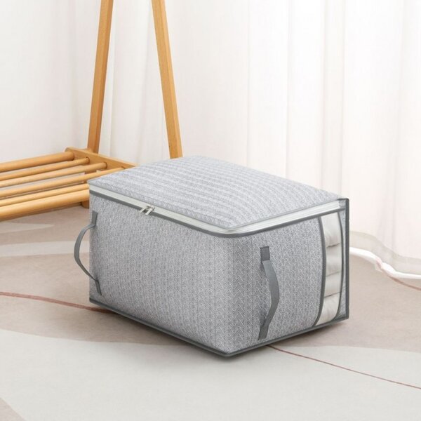 Organizator za omaro SENCA XL 52x44x30 cm siv