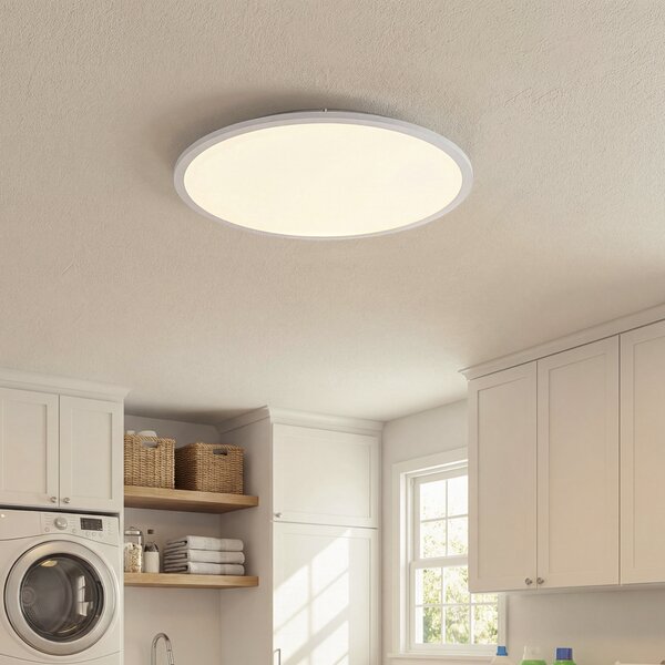 Pametna LED plošča bela 60 cm vklj. LED zatemnitev na toplo z daljinskim upravljalnikom - Knob