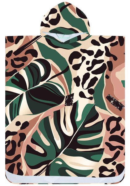 Pončo brisača SAFARI barvni 80x145 cm