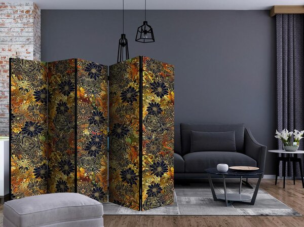 Artgeist Paravan Floral Madness I, 5-Delni, Dvostranski