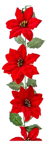 Božična girlanda 180 cm Poinsettia – Casa Selección