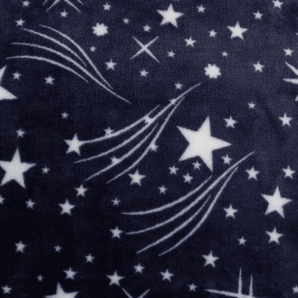 Mikropliš odeja STARLIGHT, temno modra Dimenzije: 150 x 200 cm