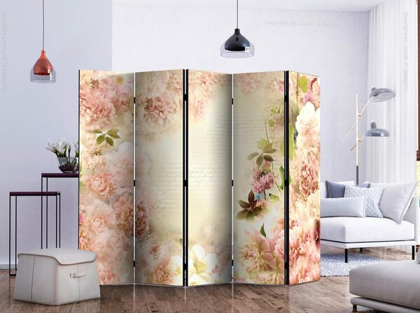 Artgeist Paravan Spring Fragrance I, 5-Delni, Dvostranski
