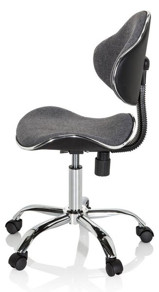 MID.YOU Mladinski Vrtljivi Stol Kiddy Gti 3, Siva
