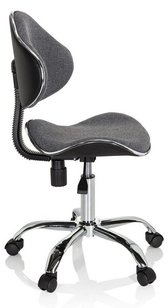 MID.YOU Mladinski Vrtljivi Stol Kiddy Gti 3, Siva