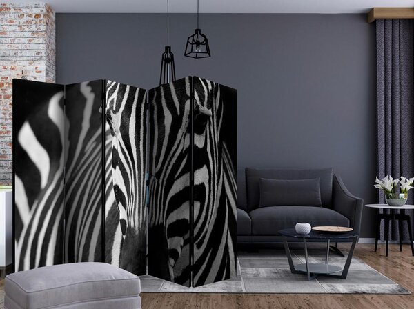 Artgeist Paravan Zebra I, 5-Delni, Dvostranski