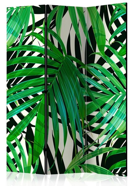 Artgeist Paravan Tropical Leaves, 3-Delni, Dvostranski
