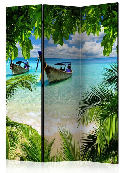 Artgeist Paravan Tropical Paradise, 3-Delni, Dvostranski