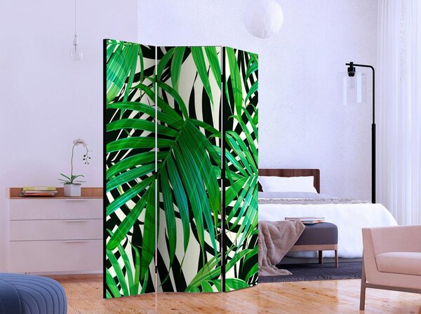 Artgeist Paravan Tropical Leaves, 3-Delni, Dvostranski