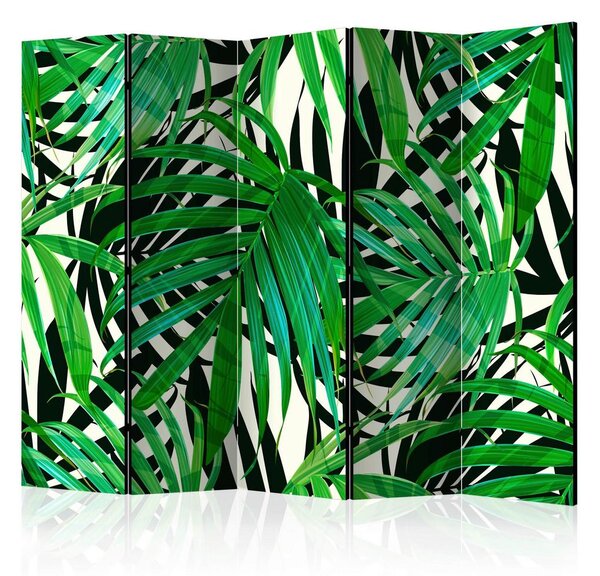 Artgeist Paravan Tropical Leaves I, 5-Delni, Dvostranski