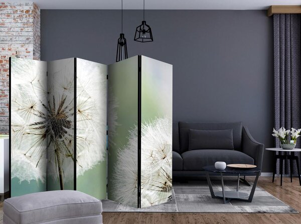 Artgeist Paravan Two Dandelions I, 5-Delni, Dvostranski