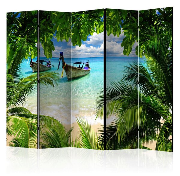 Artgeist Paravan Tropical Paradise I, 5-Delni, Enostranski
