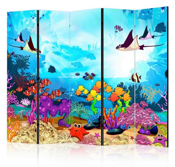 Artgeist Paravan Underwater Fun I, 5-Delni, Dvostranski