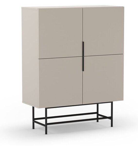 Kremno bela omarica 100x128 cm Eldia – Marckeric