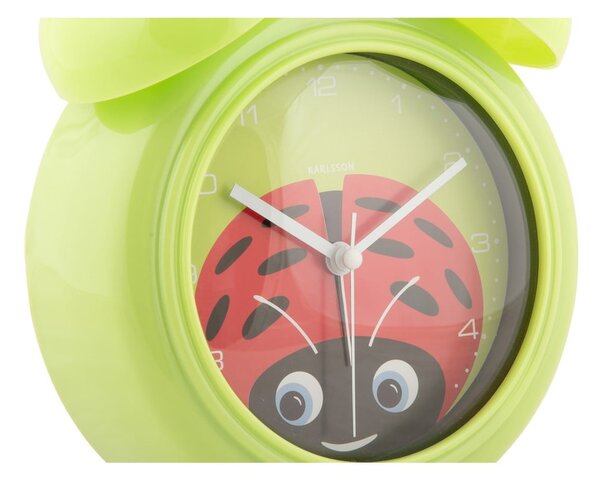 Otroška budilka ø 15 cm Peekaboo Ladybug – Karlsson