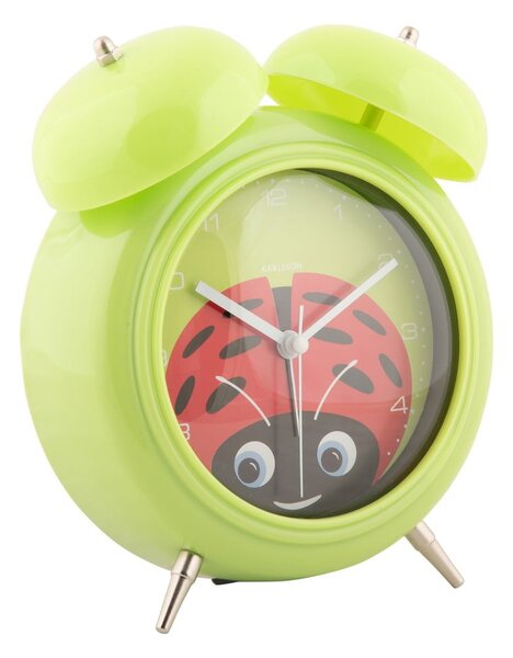 Otroška budilka ø 15 cm Peekaboo Ladybug – Karlsson