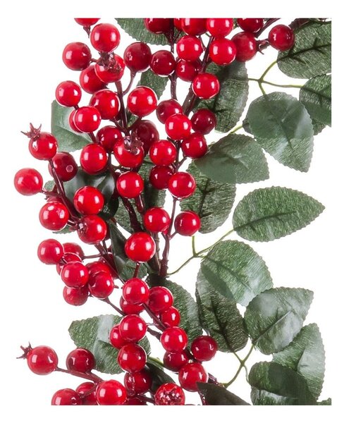 Božični venec ø 45 cm Holly Leaves – Casa Selección