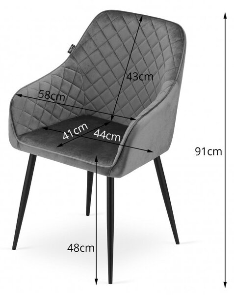 Jedilna garnitura 1+4, bela miza v dekorju sonoma hrast MADO 120x80cm in jedilni stol NUGAT iz zelenega žameta