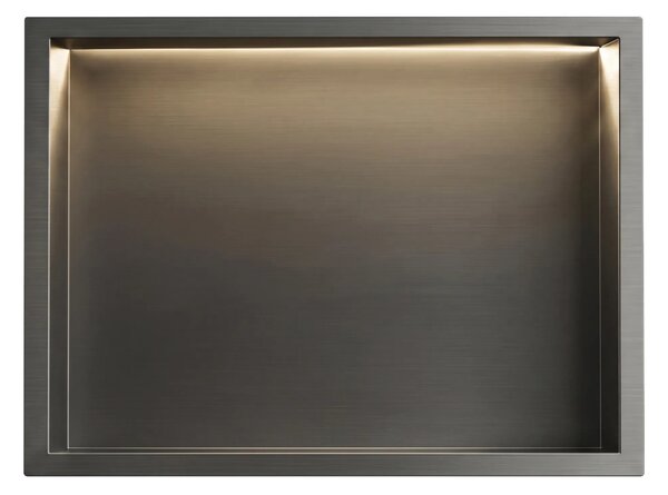 VGRAJENA KOPALNIŠKA POLICA LED 30x45 Titan