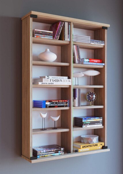 REGAL ZA CD-JE 60/91,5/18 cm barve bukve
