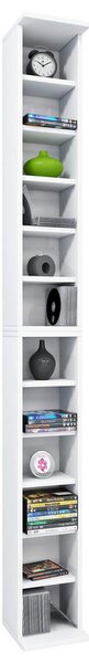 REGAL ZA CD-JE 21/183/20 cm bela
