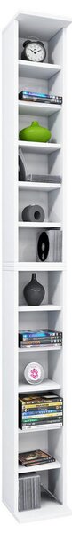 REGAL ZA CD-JE 21/183/20 cm bela