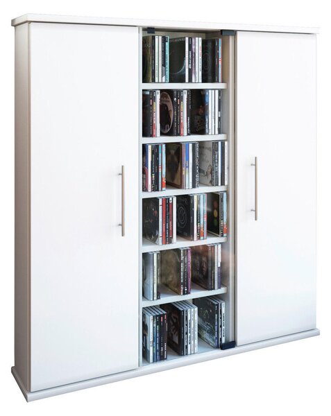 REGAL ZA CD-JE 86/91,5/18 cm bela