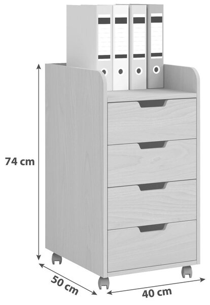 PREDALNIK NA KOLESCIH barve bukve