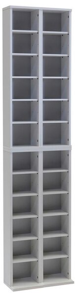 REGAL ZA CD-JE 42/183/20 cm bela