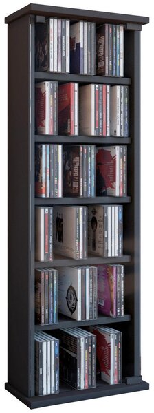 REGAL ZA CD-JE 31/92/18 cm črna