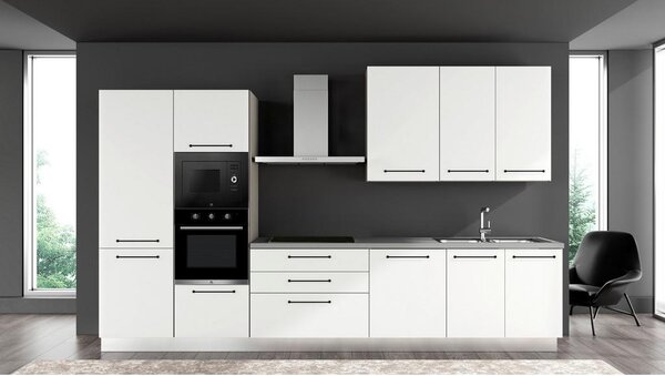 Mömax Kuhinjski Blok Line, Z Aparati, 360 Cm