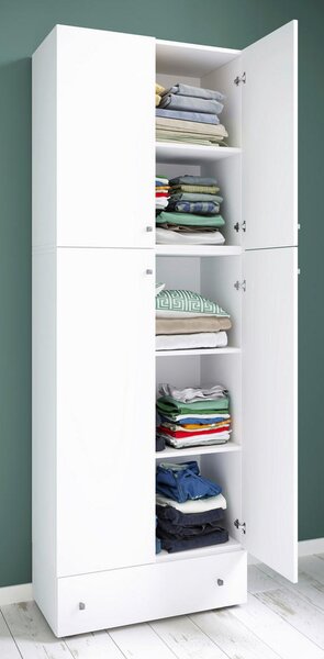 OMARA ZA OBLAČILA, bela