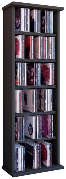 REGAL ZA CD-JE 31/92/18 cm črna